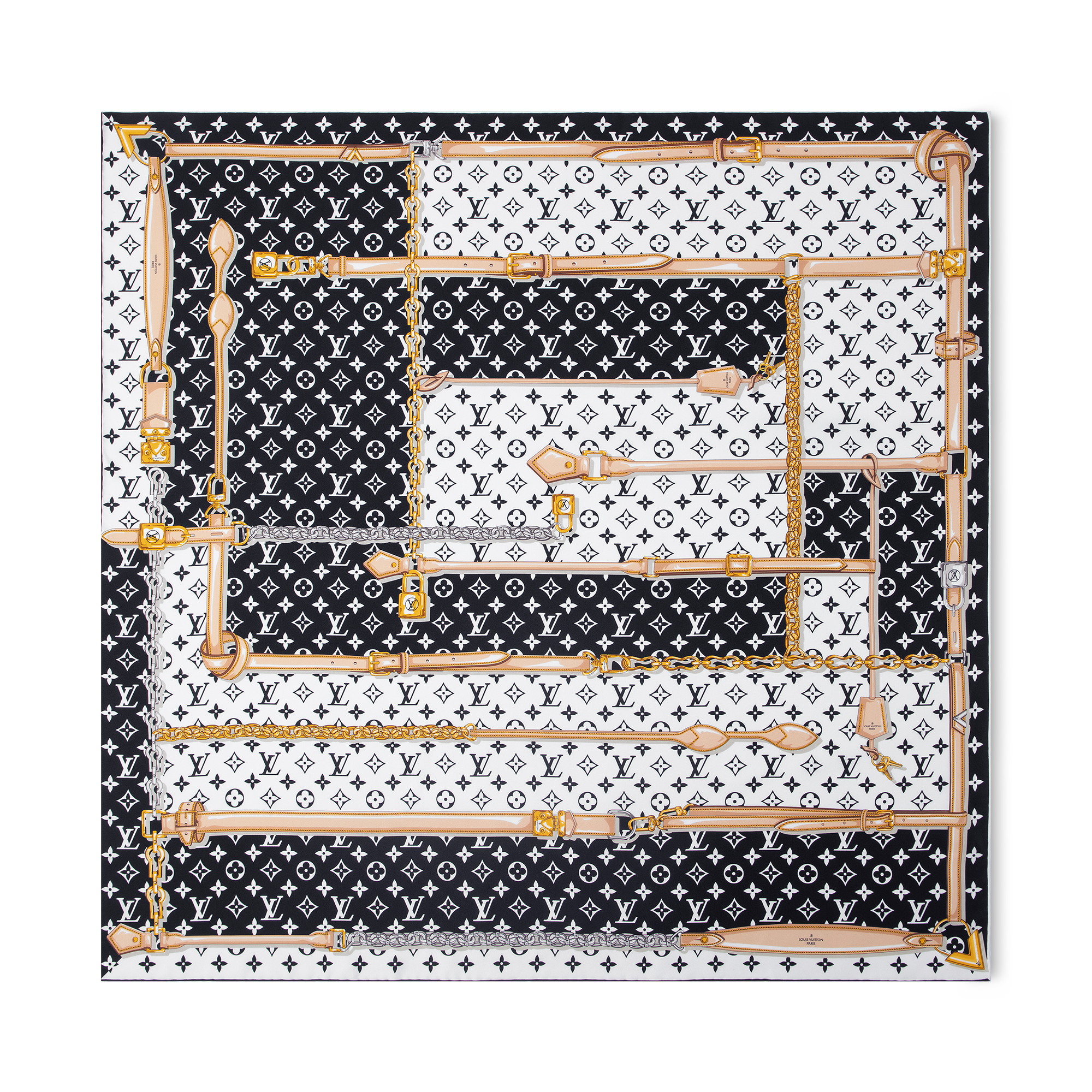 Monogram Confidential Square 90 . - Accessories | LOUIS VUITTON